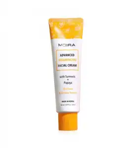 Moira - Crema facial iluminadora y unificante Advanced Resurfacing- Cúrcuma y papaya