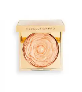 Revolution Pro - Iluminador en polvo Lustre Highlighter - Golden Rose