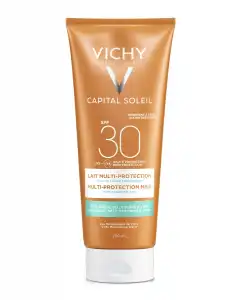 Vichy - Leche Protectora Solar Capital Soleil Multi Protection Milk Spf 30 200 Ml