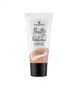 essence - Base de maquillaje hidratante Pretty Natural - 250: Cool Latte