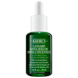 Kiehl's Cannabis Sativa Seed Oil Herbal Concentrate Sérum Facial, 30 ml