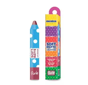 Mentos Soft Matte Lip Crayon Dark Cherry