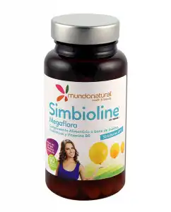 Mundo Natural - 60 Cápsulas Simbioline Megaflora