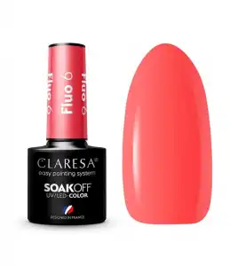 Claresa - Esmalte semipermanente Soak off - 06: Fluo