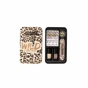 Magic Studio Estuche Wild Safari Savage Nail Art , 1 pcs