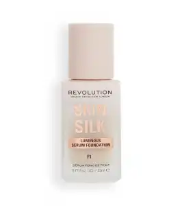 Revolution - Base de maquillaje Skin Silk Serum Foundation - F1