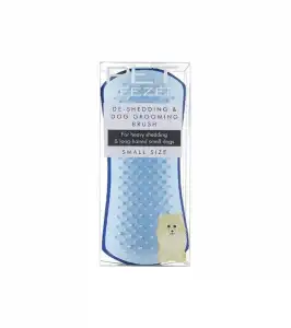 Tangle Teezer - Cepillo desenredante para mascotas De-shedding - Small Blue