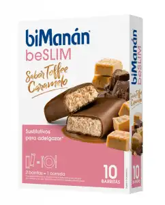 BiManán® - Barritas Toffee Sustitutive Bimanán