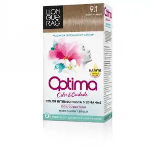 Optima hair colour #9.1-very light blond cendre