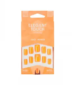 Elegant Touch - Uñas postizas Colour Nails - Juicy Mango