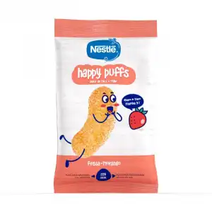 Happy Puffs Maíz Fresa 28 gr