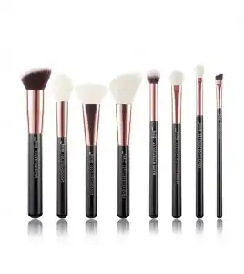 Jessup Beauty - Set de brochas 8 piezas - T159: Black/Rose Gold