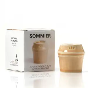 Sommier soporte para cepillo dental #natural 1 pz