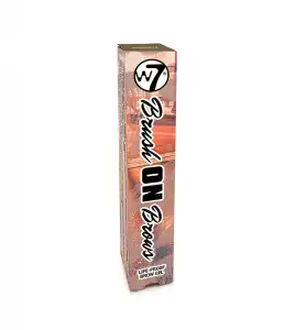 W7 - Gel para cejas Brush On Brows - Brunette