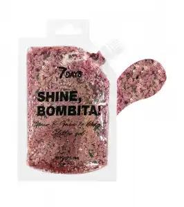 7 Days - Glitter en gel para rostro, cabello y cuerpo Shine, Bombita! - 901: Playful Pink