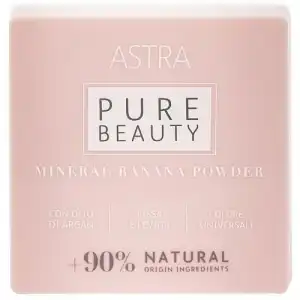 Astra Pure Beauty Mineral Banana Powder Und. Polvos Minerales Universales