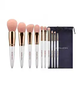 Eigshow - *Vegan Series* - Set 10 brochas de nanofibra - Rose Gold