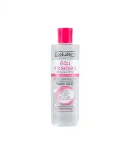 Evoluderm - Agua micelar 250ml - Pieles secas y sensibles