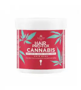 Kallos Cosmetics - Mascarilla capilar Hair Pro-Tox - Cannabis 500 ml