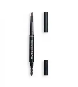 Revolution Relove - Lápiz de cejas Power Brow - Dark Brown