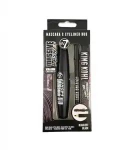 W7 - Dúo de máscara Massive Lashes y delineador King Kohl