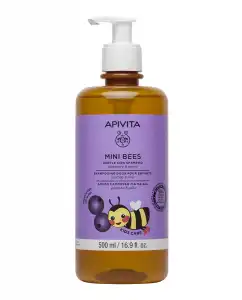 Apivita - Champú Suave Para Niños Con Arándano Y Miel Mini Bees 500 Ml