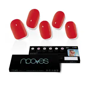 Láminas De Uñas De Gel crimson red premium luxe solid #rojo