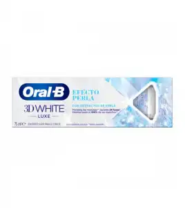 Oral B - Pasta de dientes 3D White Luxe efecto perla