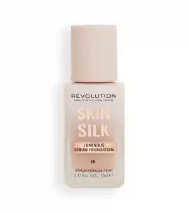 Revolution - Base de maquillaje Skin Silk Serum Foundation - F9