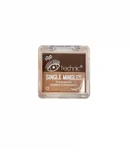 Technic Cosmetics - Mini paleta de sombras de ojos Single Mingles - First Date