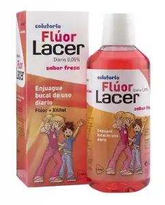 Lacer - Flúor Diario 0,05% Fresa 500 Ml