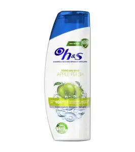 H&S - Champú y acondicionador anticaspa Todo en Uno 540ml - Apple Fresh