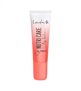 Lovely - Bálsamo labial Nutri Care - Peach