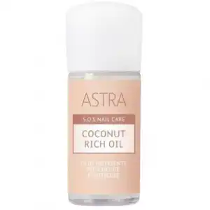 Astra S.O.S. Nail Care Coconut Rich Oil 12 ml Aceite Nutritivo para Uñas y Cutículas