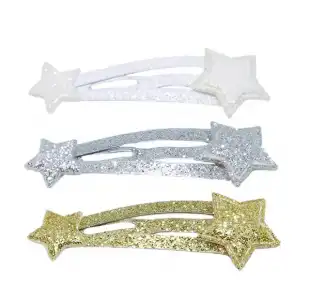 Clips Glitter Estrella