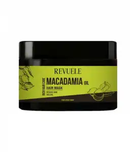 Revuele - Mascarilla brillo y cuidado intenso Macadamia Oil - Cabello teñido