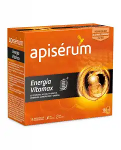 Apisérum - 18 Viales Energía Vitamax Apiserum