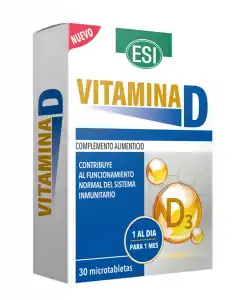 ESI - 30 Microtabletas Vitamina D