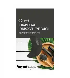 Quret - Parches de hidrogel para el contorno de ojos - Carbón