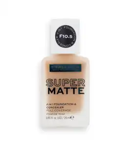 Revolution Relove - Base de maquillaje Super Matte - F10.5