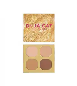 BH Cosmetics - *Doja Cat* - Paleta de contorno en polvo Illusion - Medium