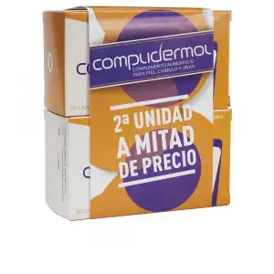 Complidermol para piel, cabello y uñas 2 x  50 cápsulas