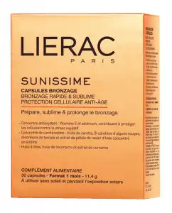 Lierac - Dúo Cápsulas Preparadoras De Bronceado Sunissime