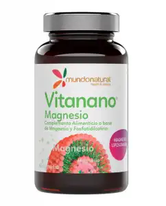 Mundo Natural - 30 Cápsulas Vitanano Magnesio Liposomado