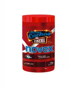 Novex - *My Curls Movie Star* - Mascarilla capilar cabello sin brillo y rizos sin definición 1kg