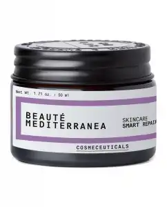 Beauté Mediterranea - Crema Smart Repair 8 Con Retinal Natural Y Vitamina C Encapsulada Vegana 98% De Ingredientes Naturales 50 Ml