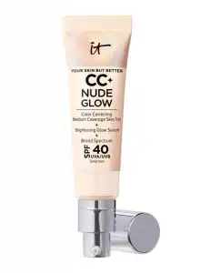 IT Cosmetics - Base de maquillaje CC+ Nude Glow SPF 40+ It Cosmetics.