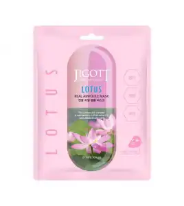 Jigott - Mascarilla facial con extracto de flor de loto