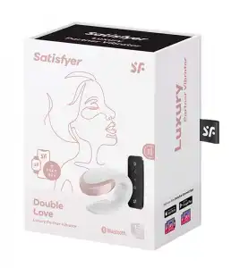 Satisfyer - Vibrador para parejas Double Love - Blanco