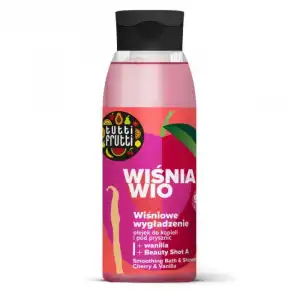 Tutti Frutti Aceite Suavizante para Baño y Ducha con Cereza y Vainilla + Beauty Shot A 400 ml